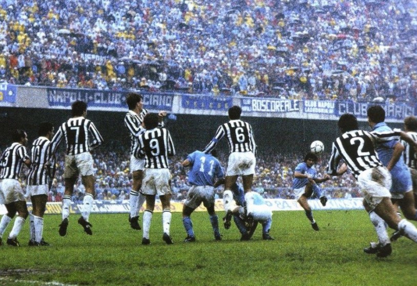 [VIDEO] Maradona, la Juve e quella punizione 