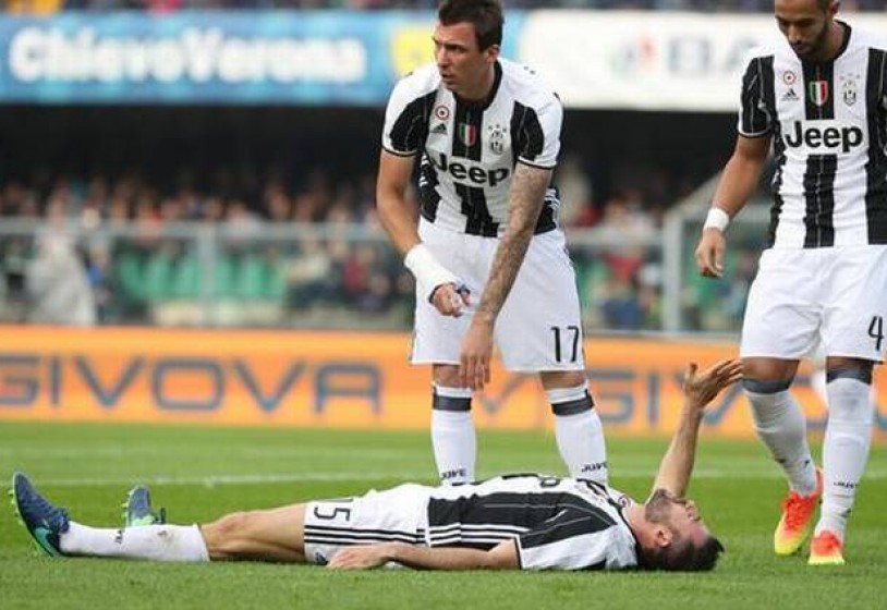 Infortunio Barzagli, tegola sulla Juventus: sette i bianconeri infortunati