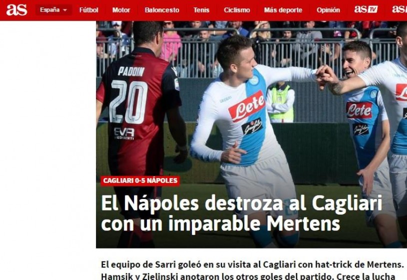 AS avverte Real Madrid e Siviglia: Con il Napoli non si scherza