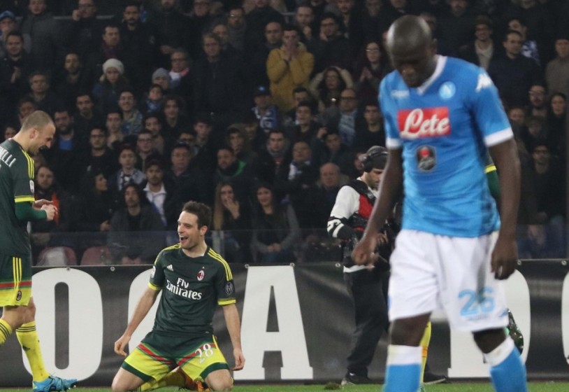 Napoli, fallisce il controsorpasso: col Milan finisce 1-1, a Insigne risponde Bonaventura