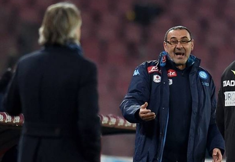 Coppa Italia, Sarri salta lo Spezia dopo la lite con Mancini