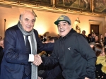 Maradona nella Hall of fame, incontro con Ferlaino