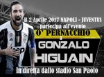 Napoli-Juve: sfott per Higuain e il nobile pernacchio