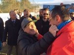 L'abbraccio tra Maradona e Sarri Diego sar a Madrid con AdL