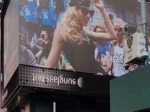 Le maglie del Napoli a Times Square conquistano New York